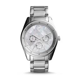NEW FOSSIL MOTHER OFPEARL DIAL TRIPLE CHRONO WATCH