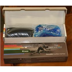 PAIR OF NEW WONDER PAX REUSABLE HOT / COLD KNEE GEL PACK