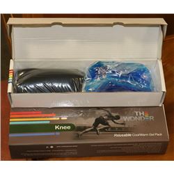 PAIR OF NEW PAIR OF NEW WONDER PAX REUSABLE HOT / COLD KNEE GEL PACKPAX REUSABLE HOT / COLD KNEE GEL