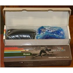 PAIR OF NEW WONDER PAX REUSABLE HOT / COLD KNEE GEL PACK