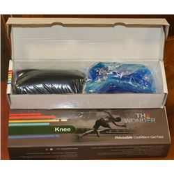 PAIR OF NEW WONDER PAX REUSABLE HOT / COLD KNEE GEL PACK