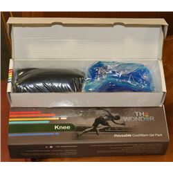 PAIR OF NEW WONDER PAX REUSABLE HOT / COLD KNEE GEL PACK