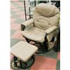 Image 1 : SWIVEL ROCKING CHAIR AND FOOT STOOL