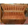 Image 1 : VINTAGE BISCOL CEDAR LINED CHEST 39" X 18" X 21.5"