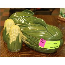 VINTAGE 4 PC SHAWNEE USA MADE OVEN PROOF