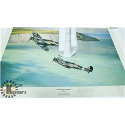 ROBERT TAYLOR LIMITED PRINT WITH WW2 ACES