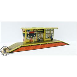 1940S JOYTOWN TIN TRAIN STATION