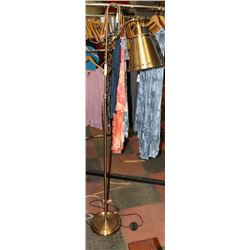 SOLID METAL FLOOR STANDING READING LAMP  67" TALL