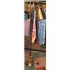 Image 1 : SOLID METAL FLOOR STANDING READING LAMP  67" TALL