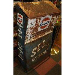 1960'S GAS STATION WIPER BLADES GULF DISPLAY