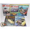 Image 1 : LOT OF 5 1960'S HOT ROD MUSCLE CAR MAGAZINES