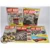 Image 1 : LOT OF 5 1950'S MUSCLE CARS HOT RODS MAGAZINES