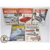 Image 1 : LOT OF 5  1960'S MECHANIX ILLUSTRATED MAGAZINES