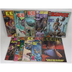 LOT OF 10 OLD SCHOOL EERIE HORROR MAGAZINES