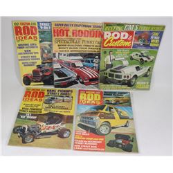 LOT OF 5 1960'S TO 1970'S HOT ROD MUSCLE CAR