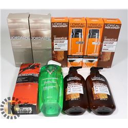 LARGE BAG OF MENS TOILETRIES, LOREAL FACE & BEARD