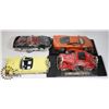 Image 1 : LOT OF 4 1:18 SCALE DIE CAST CARS
