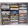 Image 1 : LOT OF 100 VARIOUS NEW & USED DVDS