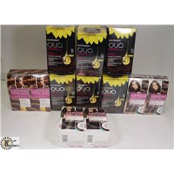 LOT OF VARIOUS NEW HAIR DYE