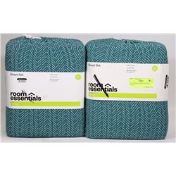 2 NEW JERSEY SHEET SETS SIZE TWIN XL.