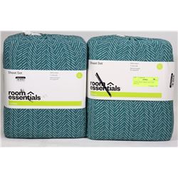 2 NEW JERSEY SHEET SETS SIZE TWIN XL.