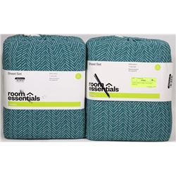 2 NEW JERSEY SHEET SETS SIZE TWIN XL.