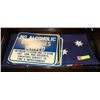 Image 1 : VINTAGE AUSTRAILIAN FLAG WITH ASSORTED SIGNS