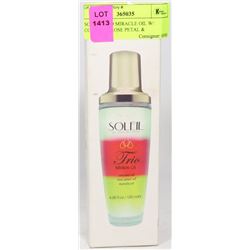 SOLEIL TRIO MIRACLE OIL W/ COCONUT, ROSE PETAL &