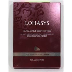 LOHASYS SNAIL ACTIVE ESSENCE MASK W/ SURPRISING