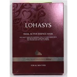 LOHASYS SNAIL ACTIVE ESSENCE MASK W/ SURPRISING