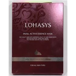 LOHASYS SNAIL ACTIVE ESSENCE MASK W/ SURPRISING
