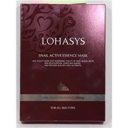 LOHASYS SNAIL ACTIVE ESSENCE MASK W/ SURPRISING