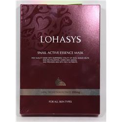 LOHASYS SNAIL ACTIVE ESSENCE MASK W/ SURPRISING