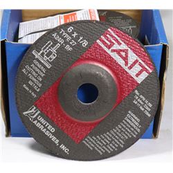25 SAIT TYPE 27 DEPRESSED CENTRE CUTTING WHEELS