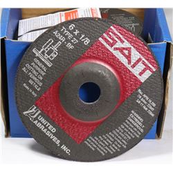 25 SAIT TYPE 27 DEPRESSED CENTRE CUTTING WHEELS