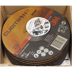 10 CUBITRON 7" X 1/8" X 7/8" CUT & GRIND WHEELS