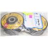 Image 1 : 13 DEWALT 5" X 1/4" X 7/8" METAL GRINDING WHEELS