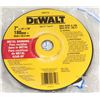 Image 1 : 6 DEWALT 7" X 1/4" X 7/8" METAL CUTTING DISCS,