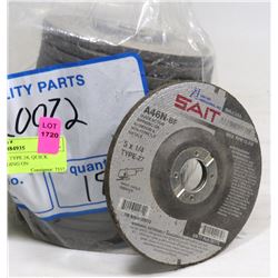 17 SAIT 5" 1/4", TYPE 24, QUICK ACTION GRINDING ON