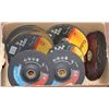 Image 1 : BOX OF ASSORTED 7" GRINDING & CUTTING DISCS
