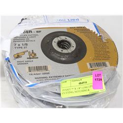 19 SAIT 7" X 1/8" LONG LIFE CUTTING, NOTCHING &