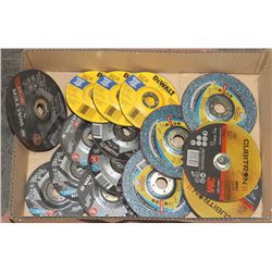 BOX OF ASSORTED 5" & 6" DISCS