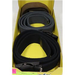 LOT OF 3 EDDIE BAUER BELTS