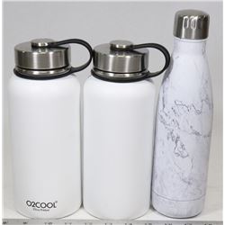 LOT OF  EDDIE BAUER CAMO STAINLESS STEEL 17 OZ &