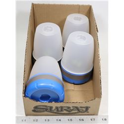 LOT OF 4 EDDIE BAUER ROMANTIC TABLE LIGHTS