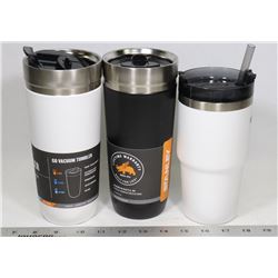 LOT OF 3 COFFEE MUGS