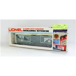 LIONEL PERRIER BILLBOARD REEFER,, 0 AND 027 GAUGE