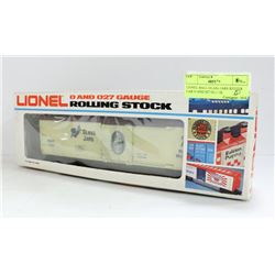 LIONEL BALL GLASS JARS REEFER CAR O AND 027 GUAGE