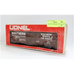 LIONEL SOUTHERN BOX CAR 0 GAUGE