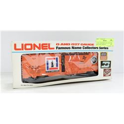 LIONEL BESSIMER AND LAKE ERIE BOX CAR, 0 AND 027